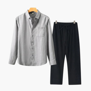 Old Money Linen Combo (Longsleeve)