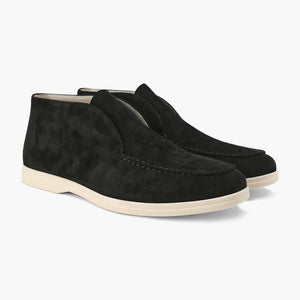 Old Money High Suede Loafers