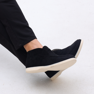 Old Money High Suede Loafers