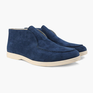Old Money High Suede Loafers