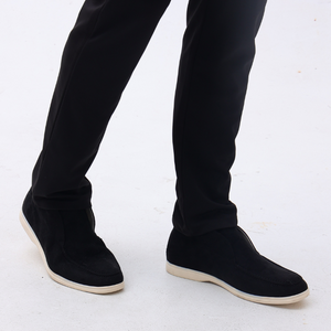 Old Money High Suede Loafers