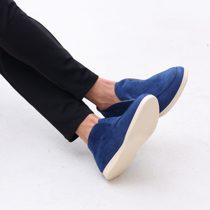Old Money High Suede Loafers