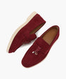 Old Money Suede Lady Loafers