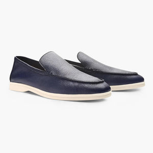 Old Money Cowhide Leather Loafers