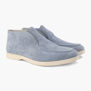 Old Money High Suede Loafers