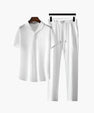 Cotton Polo & Pantalon Set