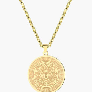 Medusa Long Chain (Gold & Silver)
