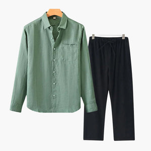 Old Money Linen Combo (Longsleeve)