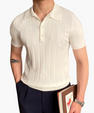 Cannes Ribbed Cotton Polo