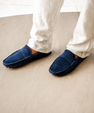 Suede Driver Loafers