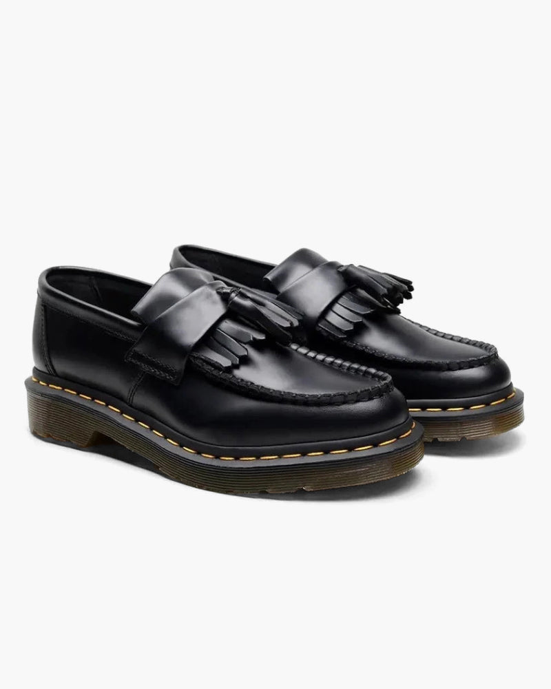 Gamla pengar läderloafers