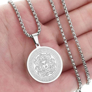 Medusa Long Chain (Gold & Silver)