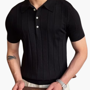 Cannes Ribbed Cotton Polo