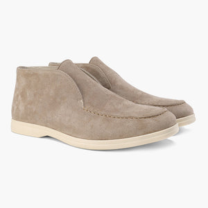 Old Money High Suede Loafers