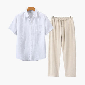 Old Money Linen Combo (Shortsleeve)