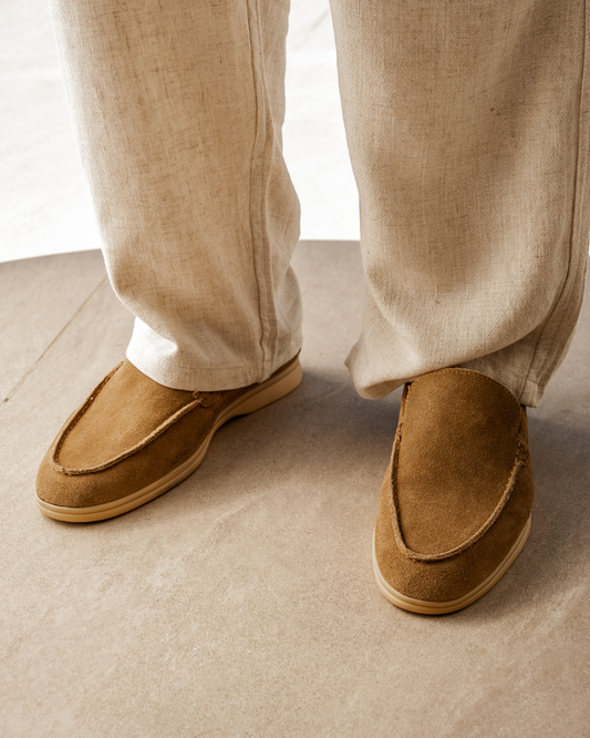 Old Money Premium Suede Loafers