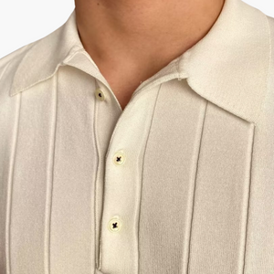 Cannes Ribbed Cotton Polo