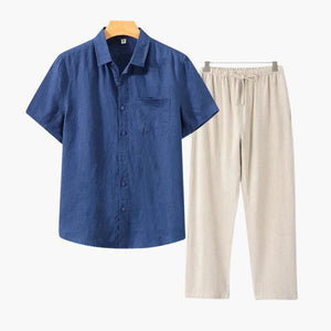 Old Money Linen Combo (Shortsleeve)