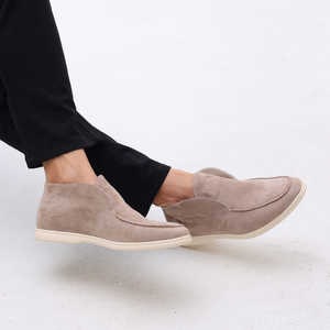 Old Money High Suede Loafers