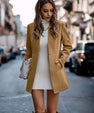 Blazer – Open Front Midi And Smooth Layering Cover To Hips