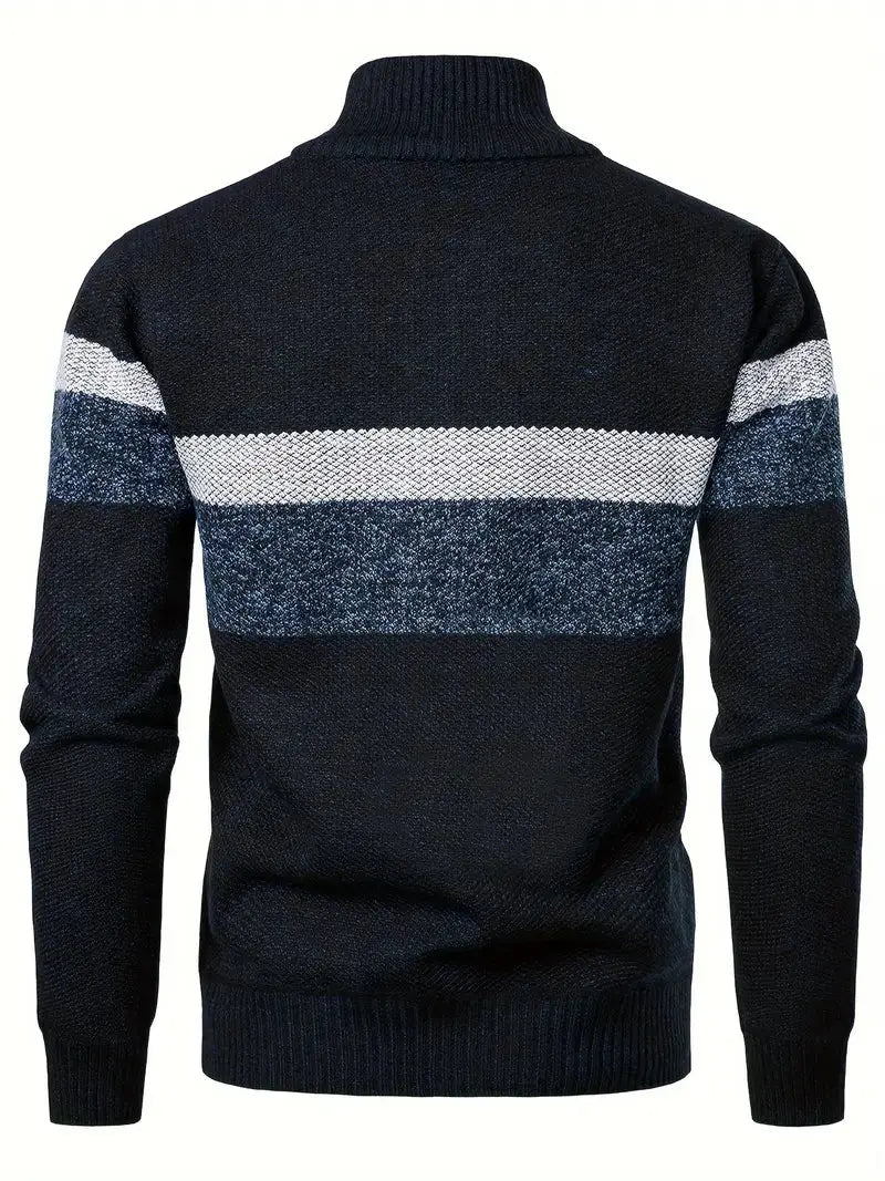 DiVogue | Casual tröja med dragkedja