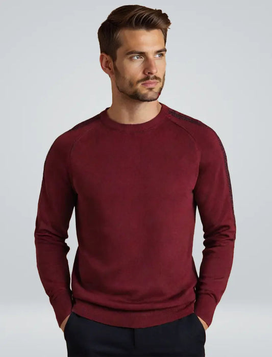Niccolò Elegant Knit Sweater – Versatile Refinement by Casa di Vogue