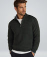 Matteo Functional Zip Knit Sweater – Refined Versatility by Casa di Vogue