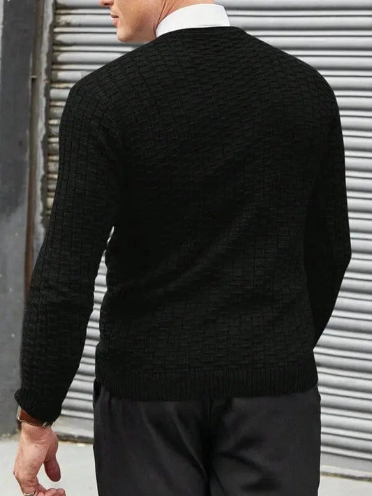 Théodore Jacquard Knit Sweater