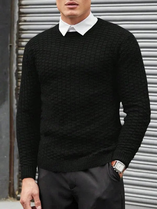 Théodore Jacquard Knit Sweater
