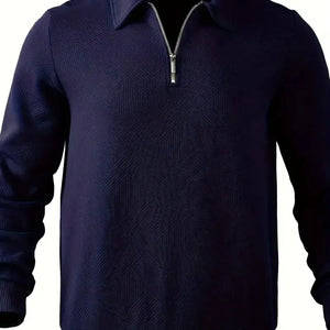 DiVogue| tröja med zip-förslutning