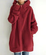 Coat - Polyester Blend Hooded Design And Light Warmth