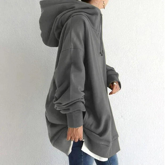 Coat - Polyester Blend Hooded Design And Light Warmth
