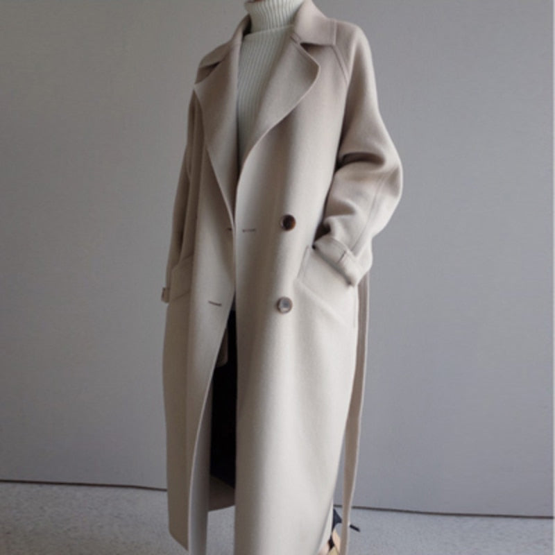 Coat – Tailored Cut Defined Collar & Warm Blend Lining