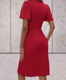 Valentina Wrap Dress – V-Neck Elegance