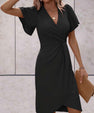 Valentina Wrap Dress – V-Neck Elegance
