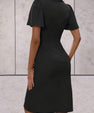 Valentina Wrap Dress – V-Neck Elegance