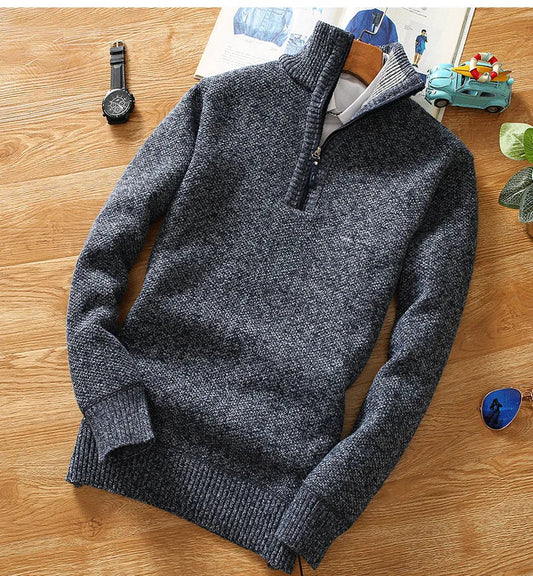 Victor Half-Zip Fleece Sweater