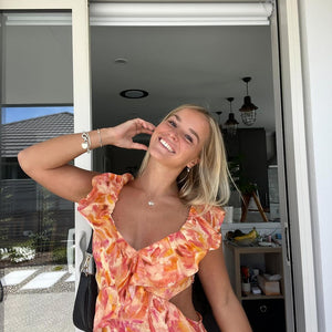 Kvinna Bomull Lång Klänning Sommarklänning