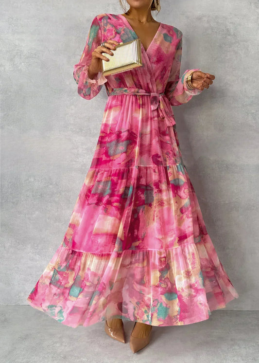 Florence Floral Wrap Dress