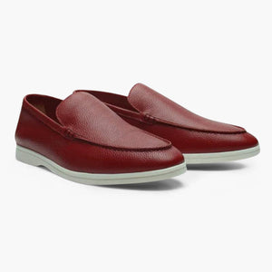 Old Money Cowhide Leather Loafers
