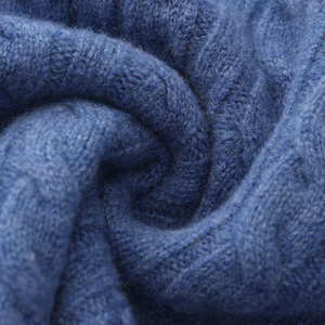 100% Cashmere Woven Half Zip