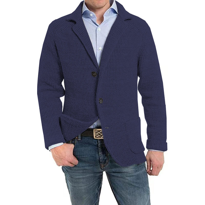 Stickad Herrcardigan - Anthoni
