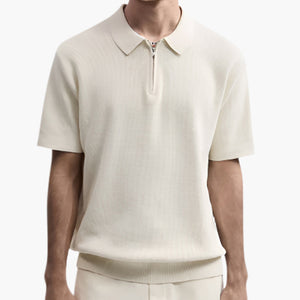 Marbella Zip Up Polo